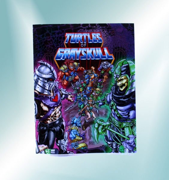 Turtles of Grayskull Mini-Comic (Figurenbeilage) zur Wave 2 von Mattel